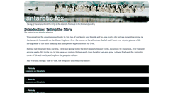 Desktop Screenshot of antarctic.fury.com